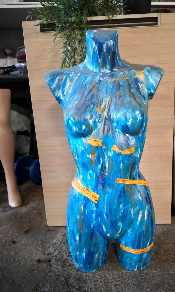 Torso dames figuur leuke opknapper naar eigen inzicht, Ophalen, Gedragen, Carnaval