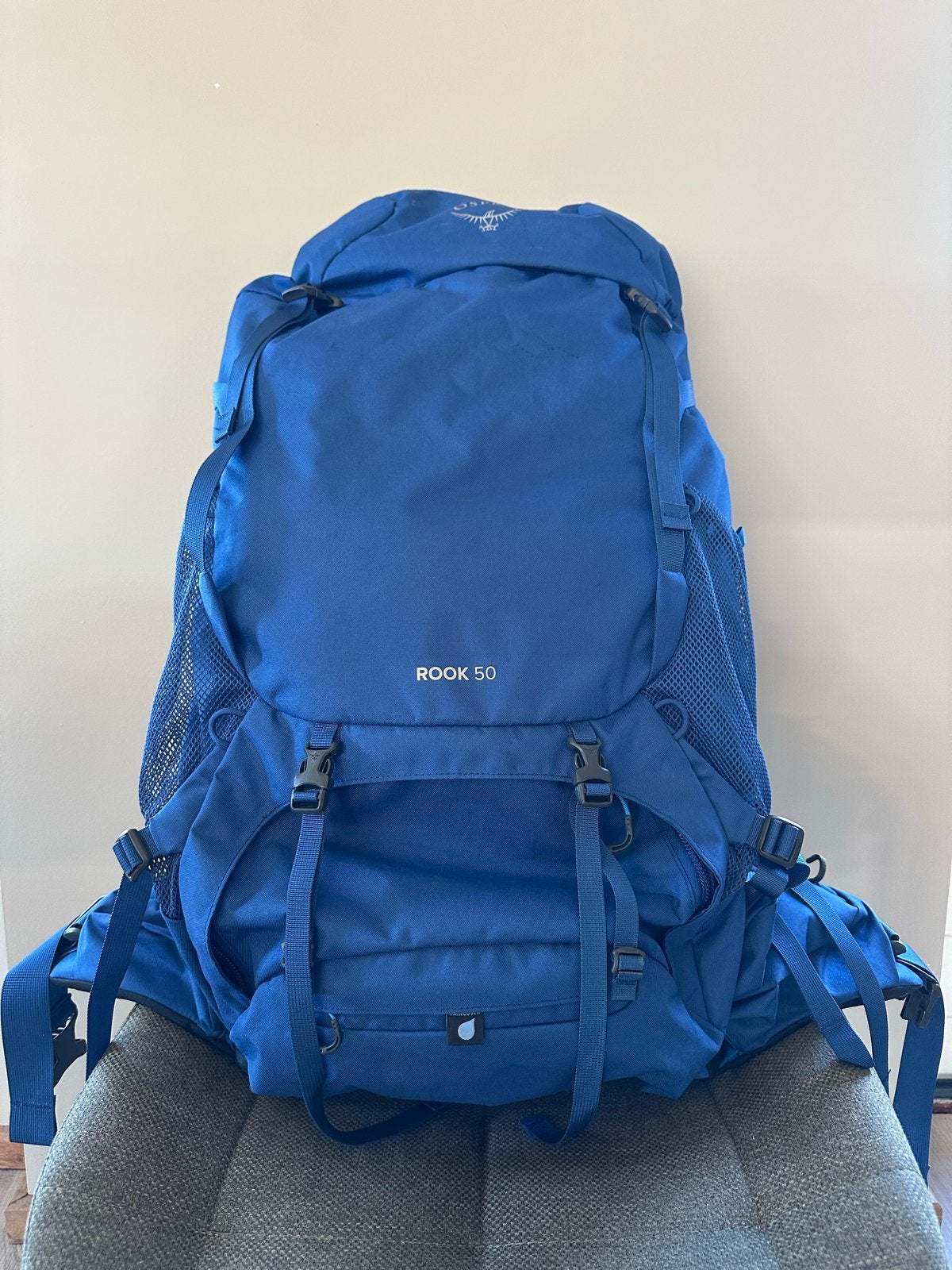 Osprey Rook 50 Backpack - Blauw, 30 cm of meer, Gebruikt, Blauw, Minder dan 40 cm
