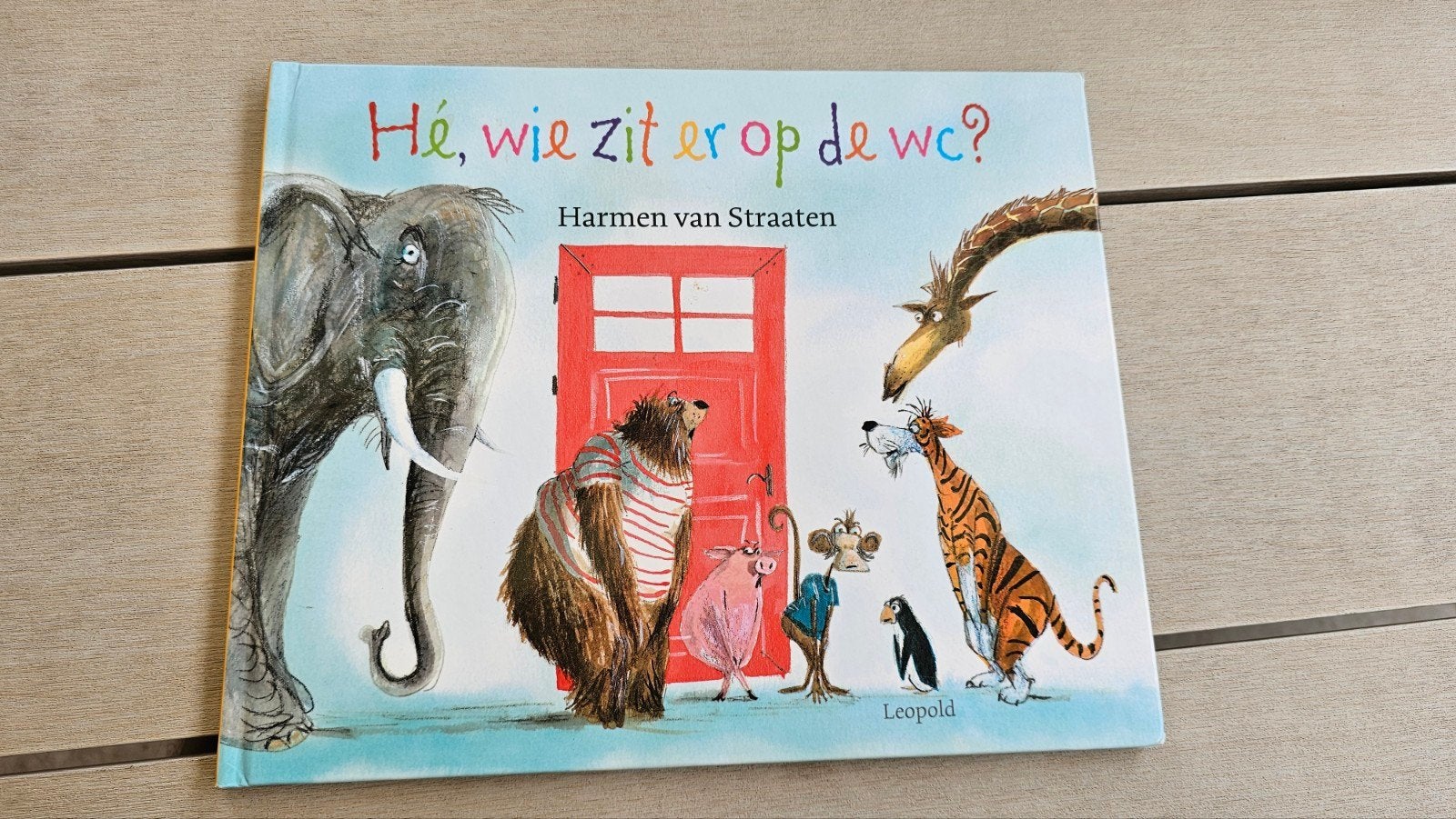 Hé, wie zit er op de wc? - Harmen van Straaten, Fictie algemeen, Jongen of Meisje, Harmen van Straaten, Ophalen of Verzenden