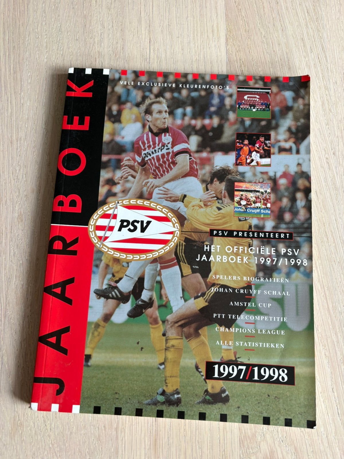 PSV jaarboek 1997-1998, Verzenden, Zo goed als nieuw, Balsport