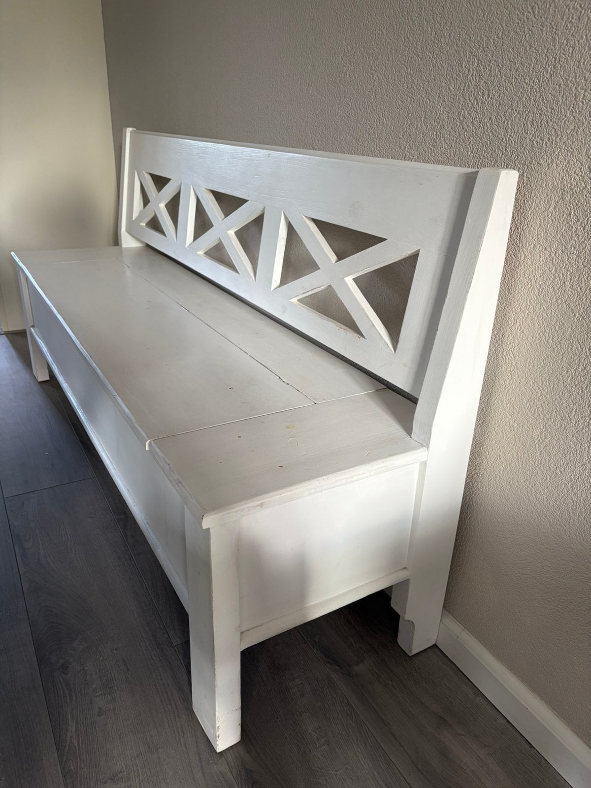 Landelijke Klepbank 180 cm, Ophalen, Gebruikt