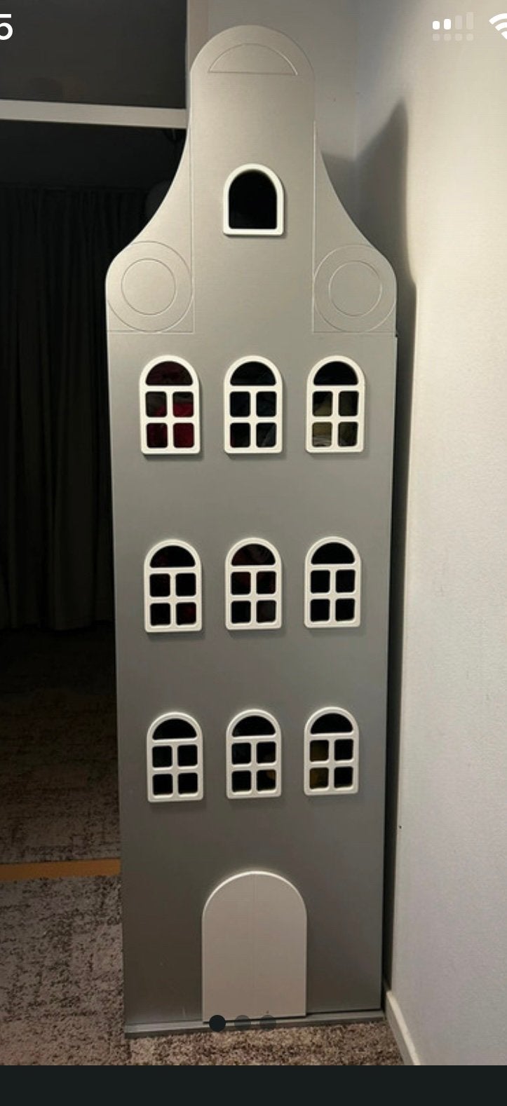 Kast Amsterdam Klokgevel - Unieke Opbergoplossing, Ophalen, Gebruikt