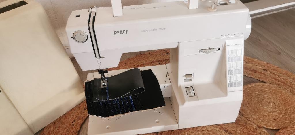 Naaimachine PFAFF Vartmatic 899 Echt Leer Steeklangte 6m, Ophalen of Verzenden, Zo goed als nieuw, Naaimachine, Pfaff