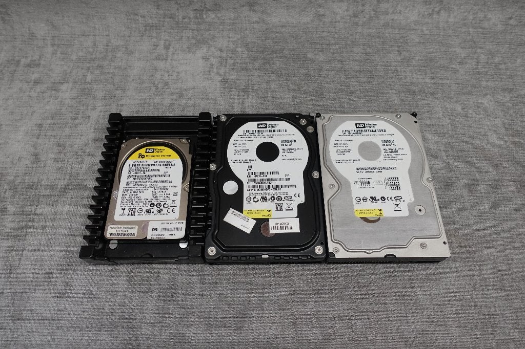 3 Harde Schijven WD VelociRaptor Enterprise & WD Green SATA, Computers en Software, Harde schijven, Ophalen of Verzenden, Zo goed als nieuw