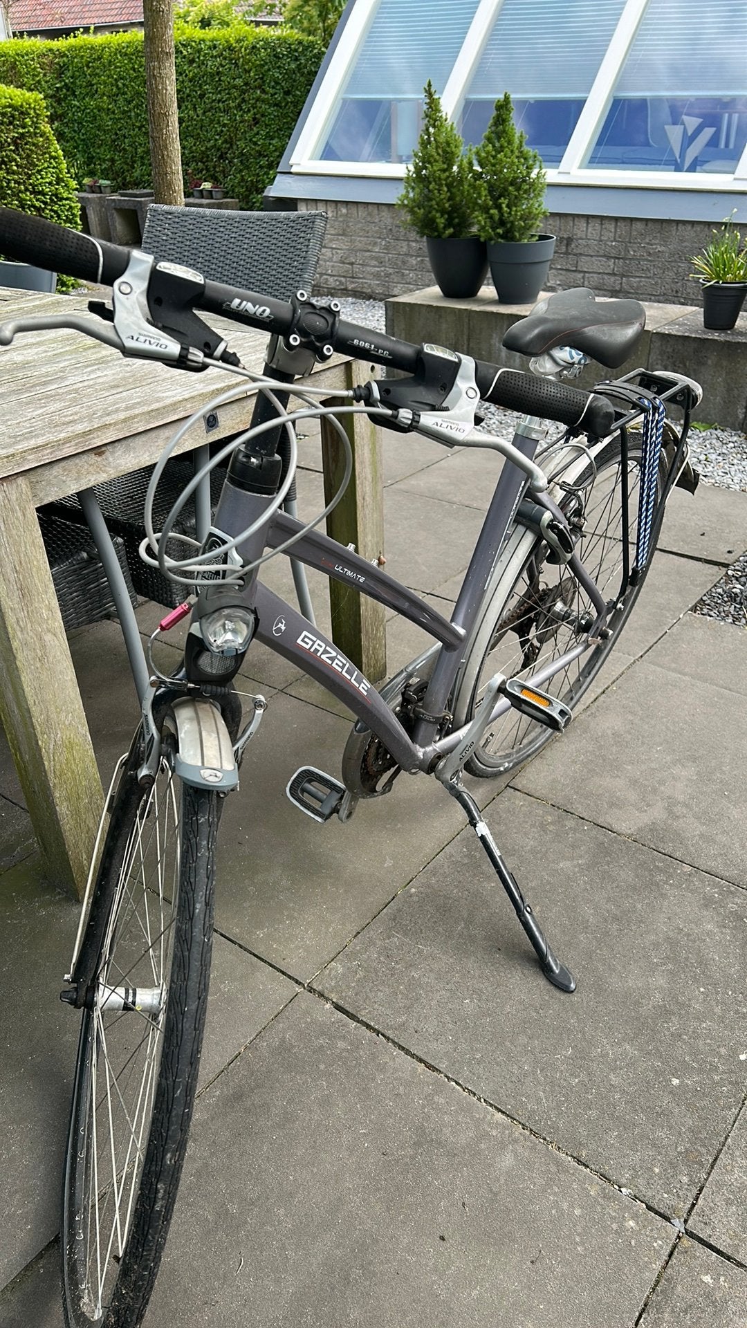 Damesfiets Gazelle, Fietsen en Brommers, Ophalen, Velgrem, Versnellingen, Gazelle