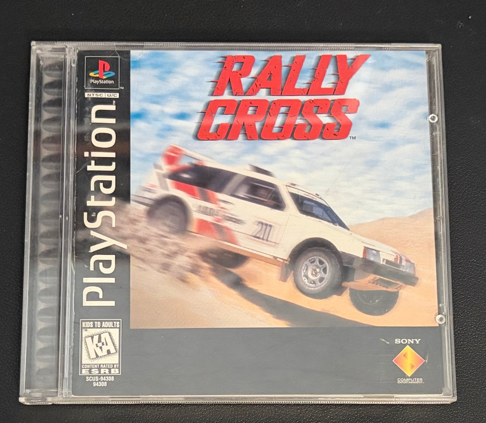 Rally Cross - PlayStation 1 (NTSC/UC), Gebruikt, 1 speler, Racen en Vliegen, Ophalen of Verzenden