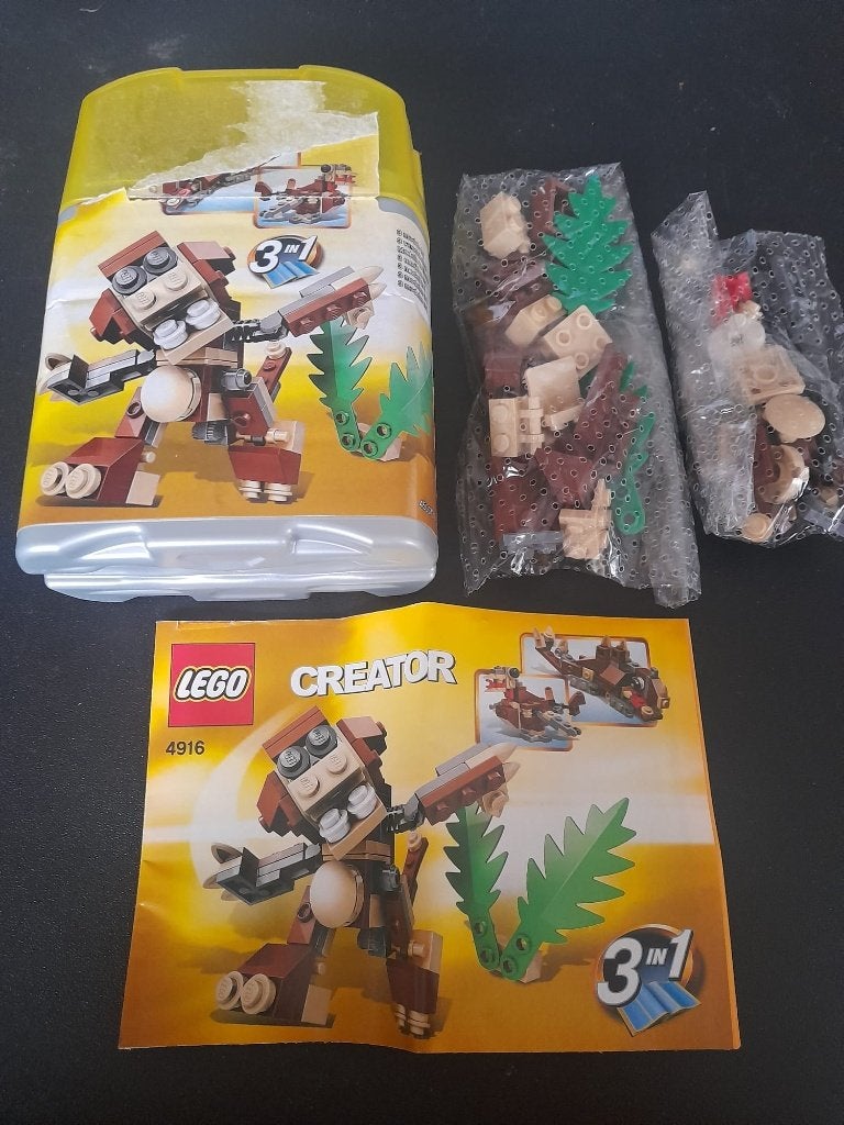 Lego Creator 3 in 1 4916 (nieuw), Kinderen en Baby's, Compleet, Lego, Nieuw, Ophalen of Verzenden