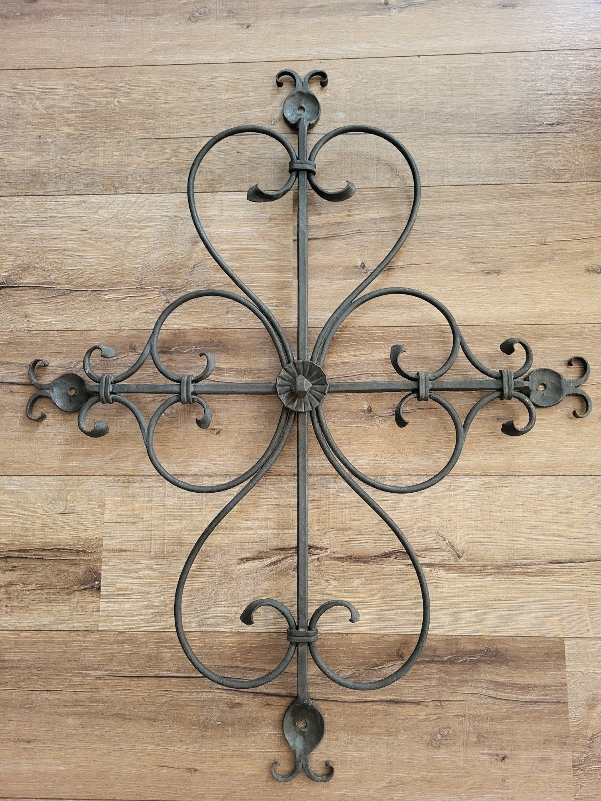 Sierrooster voor deur of raam - Smeedijzeren decoratie, Ophalen, Gebruikt