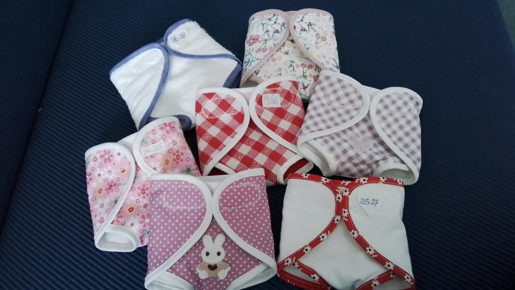 Poppenkleertjes   Div. Maten  WASBARE  POPPENLUIERS, Ophalen of Verzenden, Nieuw, Babypop