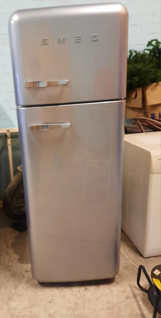 Smeg koelkast, Witgoed en Apparatuur, Vrieskast, Gebruikt, 60 tot 90 cm, 160 cm of meer