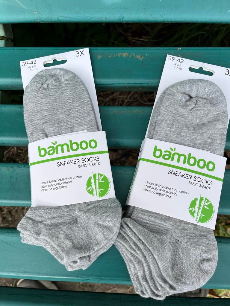 Bamboo sneaker sokken, Overige kleuren, Nieuw, Overige maten, Ophalen of Verzenden