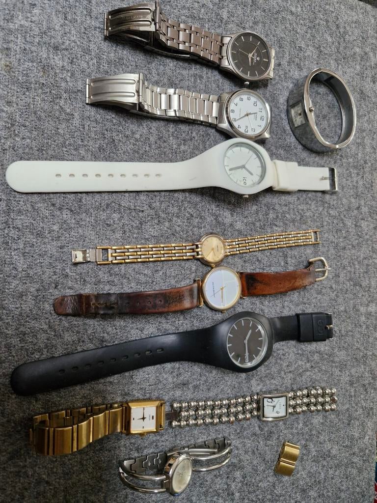 Diverse niet-lopende horloges - voor onderdelen of reparatie, Ophalen of Verzenden