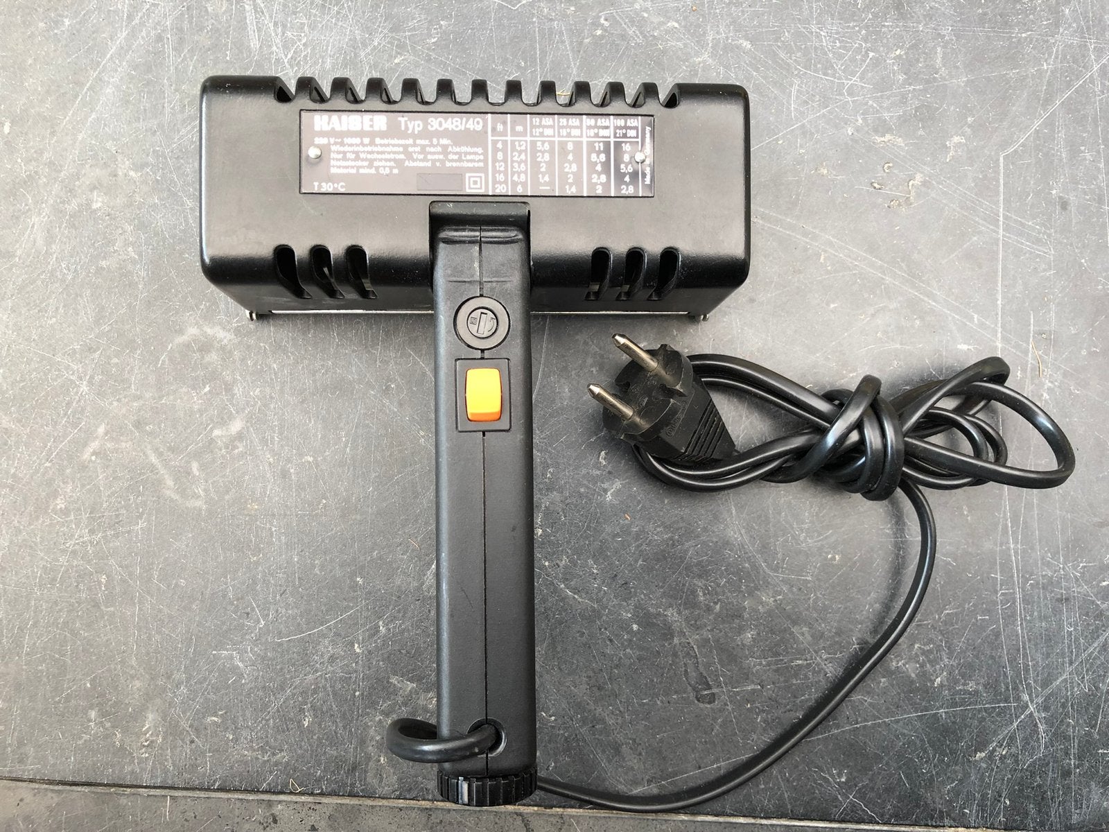 Kaiser filmlamp, Audio, Tv en Foto, Ophalen, Lamp of Flitsset, Gebruikt, Inclusief lampen