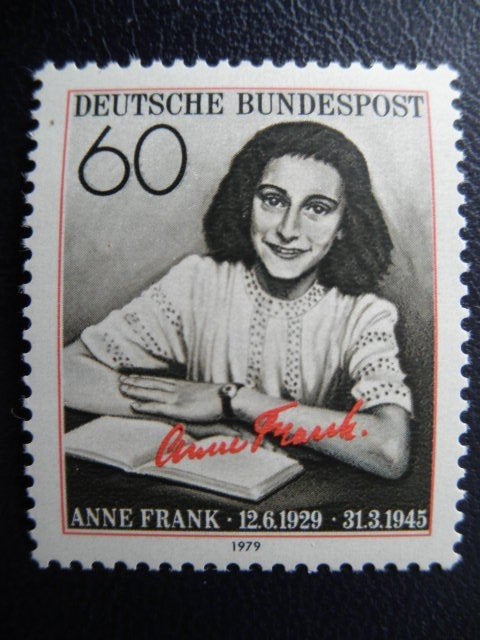 Postzegels Duitsland 1979 Anne Frank - cw. 1,20 postfris., Ophalen of Verzenden, BRD, Postfris