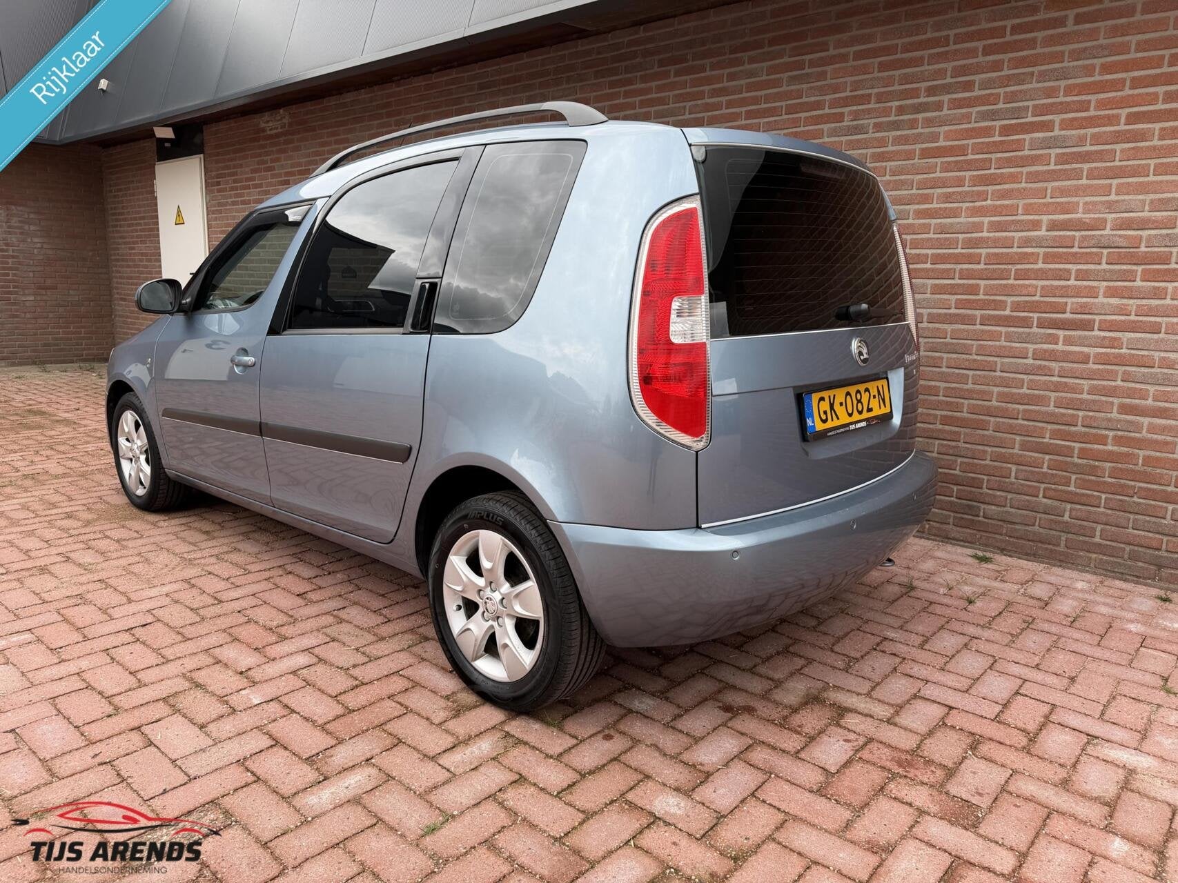 Skoda Roomster 1.2 Style|AIRCO|ELEK PAKKET|OH HISTORIE, Auto's, Voorwielaandrijving, Gebruikt, Zwart, Blauw