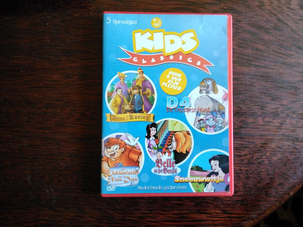 Kids classics 5 sprookjes, origineel, Avontuur, Alle leeftijden, Ophalen of Verzenden, Zo goed als nieuw