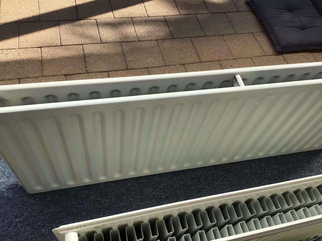 Radiator 50 cm x 1.25 m, Doe-het-zelf en Verbouw, Verwarming en Radiatoren, Ophalen, 30 tot 80 cm, Gebruikt, Radiator