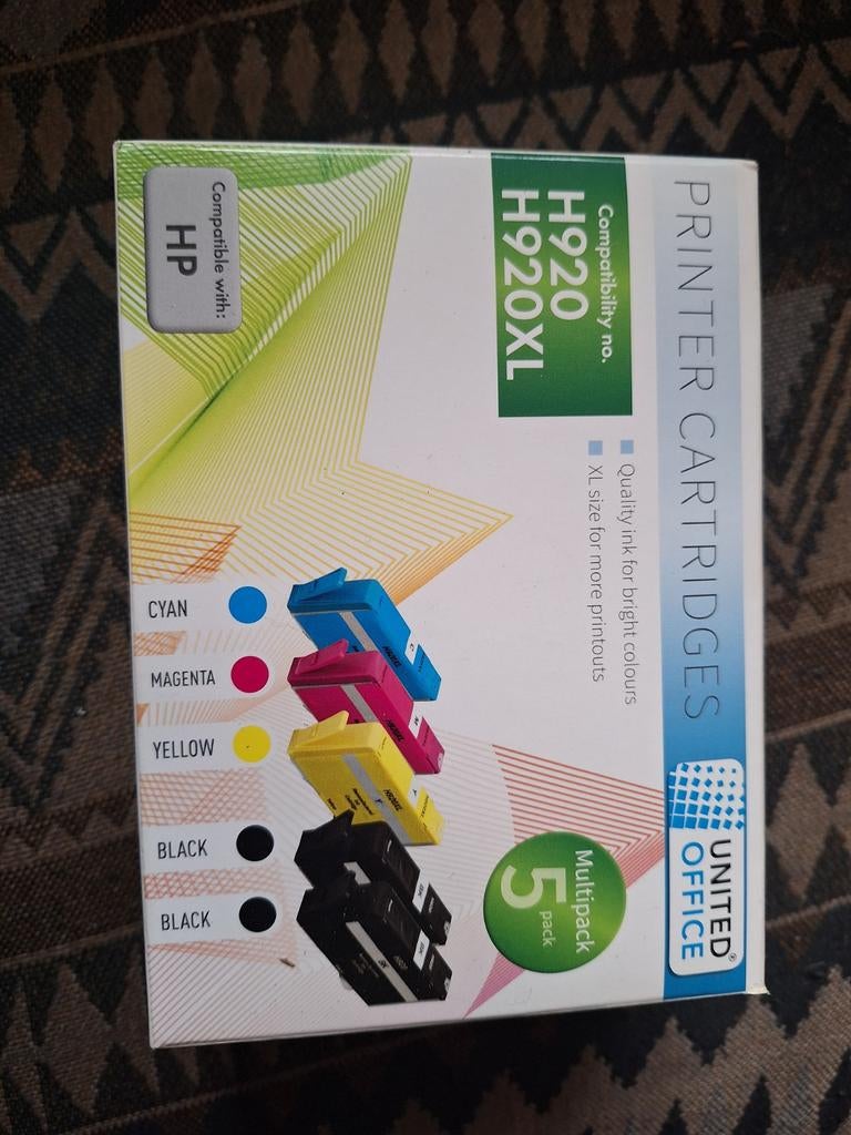 Inktcartridge h920 HP Officejet van 6000 tot 7000, Ophalen of Verzenden, Nieuw