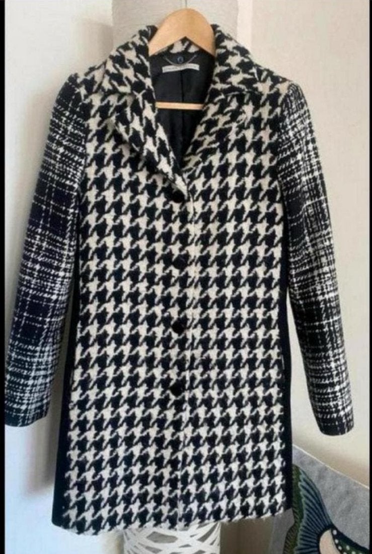 Vanilia jas 36 wol, Kleding | Dames, Ophalen of Verzenden, Zo goed als nieuw, Maat 36 (S), Zwart
