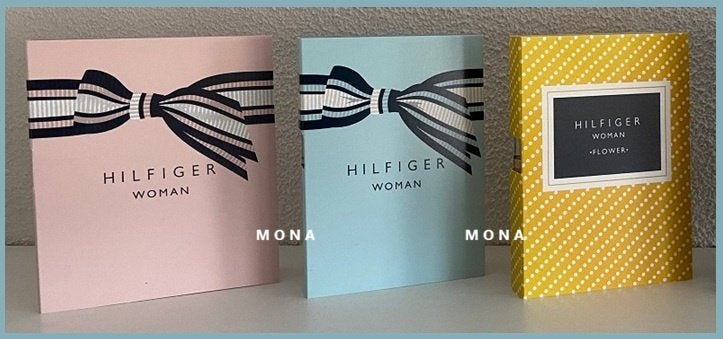 HilfigerWoman set 3 parfum samples proefjes testers monsters, Verzenden, Nieuw