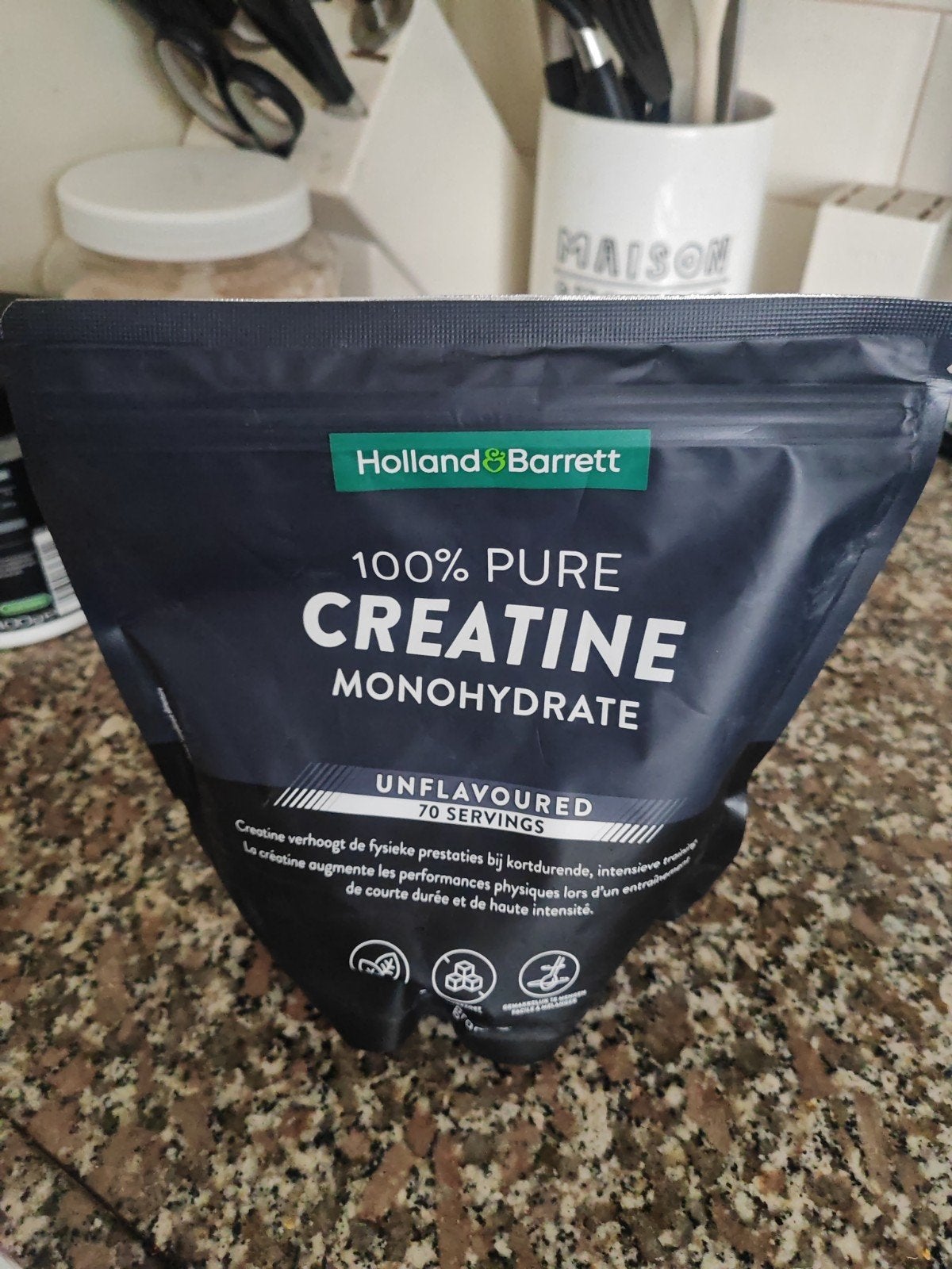 Holland & Barrett Creatine Monohydraat 350g nieuw, Sport en Fitness, Gezondheidsproducten en Wellness, Nieuw, Overige typen, Ophalen of Verzenden