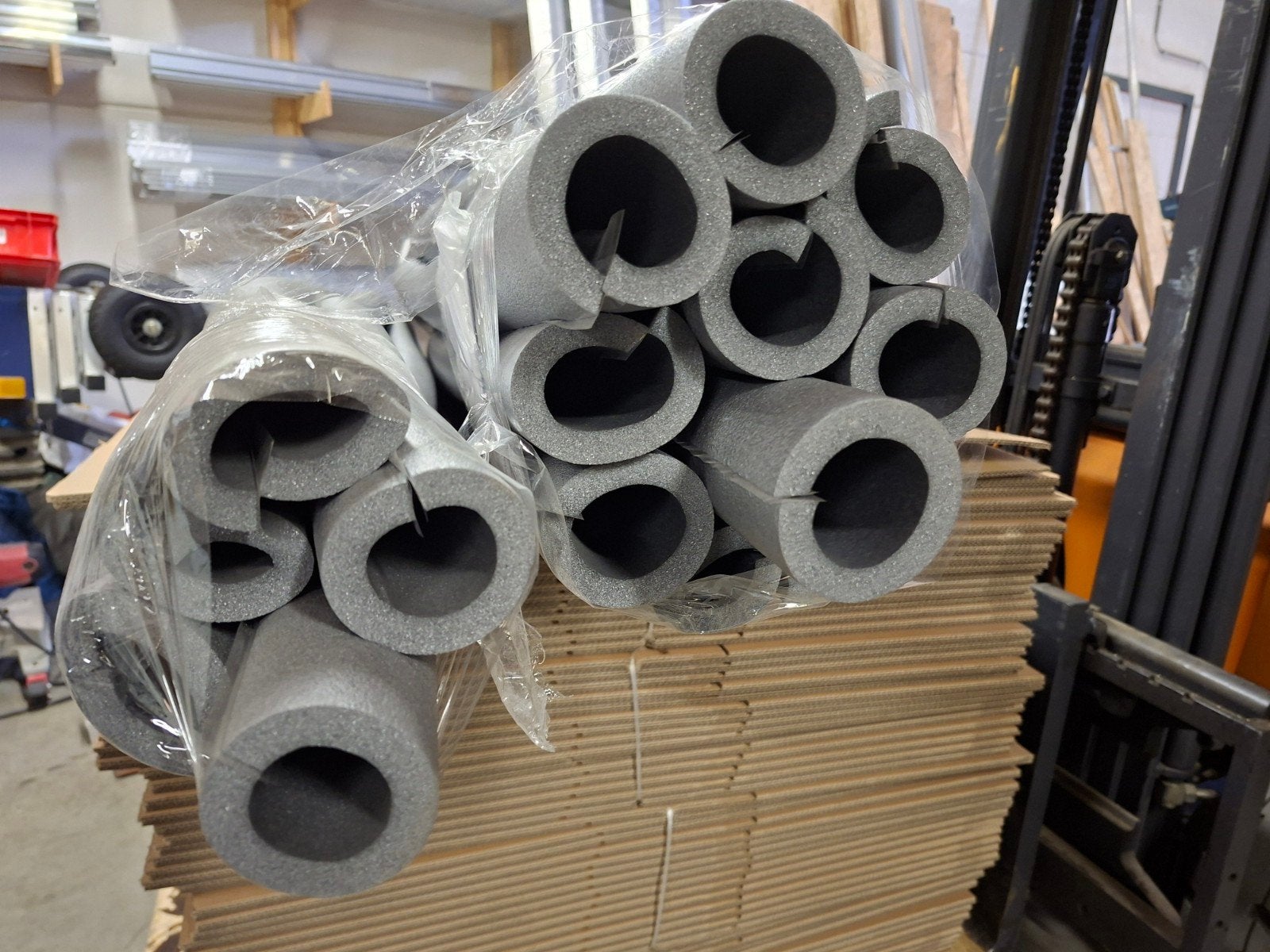 Buisisolatie - Grijs - climaflex 42 mm doorsnede 2m1 lang, Overige materialen, Nieuw, Minder dan 5 m², Ophalen