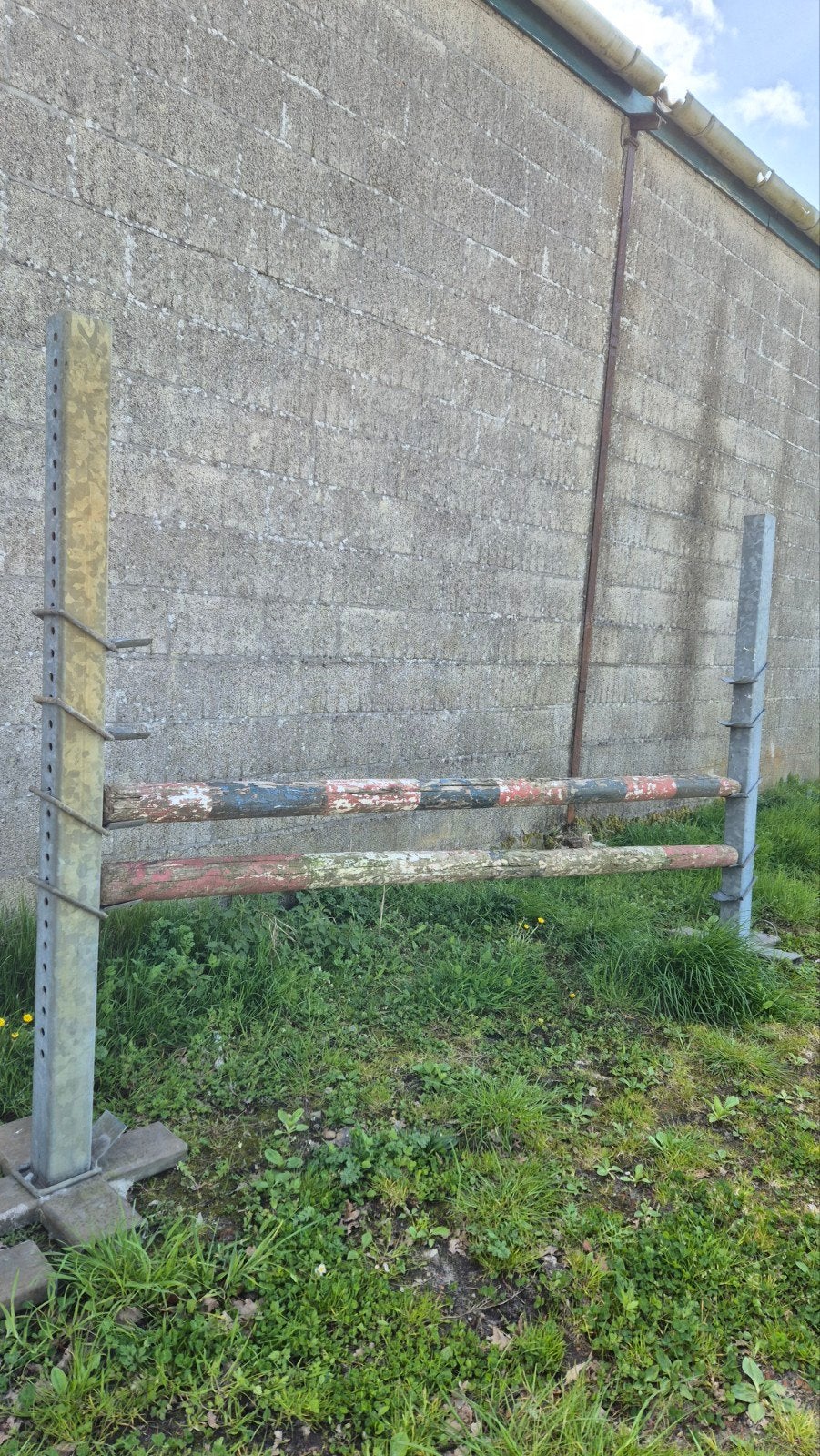 hindernis balken en staanders, Dieren en Toebehoren, Ophalen, Gebruikt
