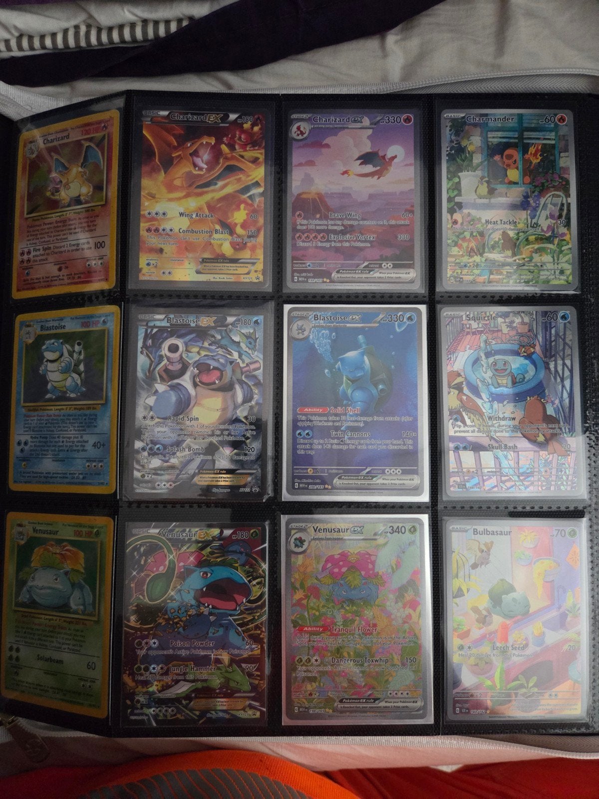 Pokémon Kaarten Collectie - Charizard, Blastoise, Venusaur, Hobby en Vrije tijd, Ophalen, Gebruikt, Meerdere kaarten