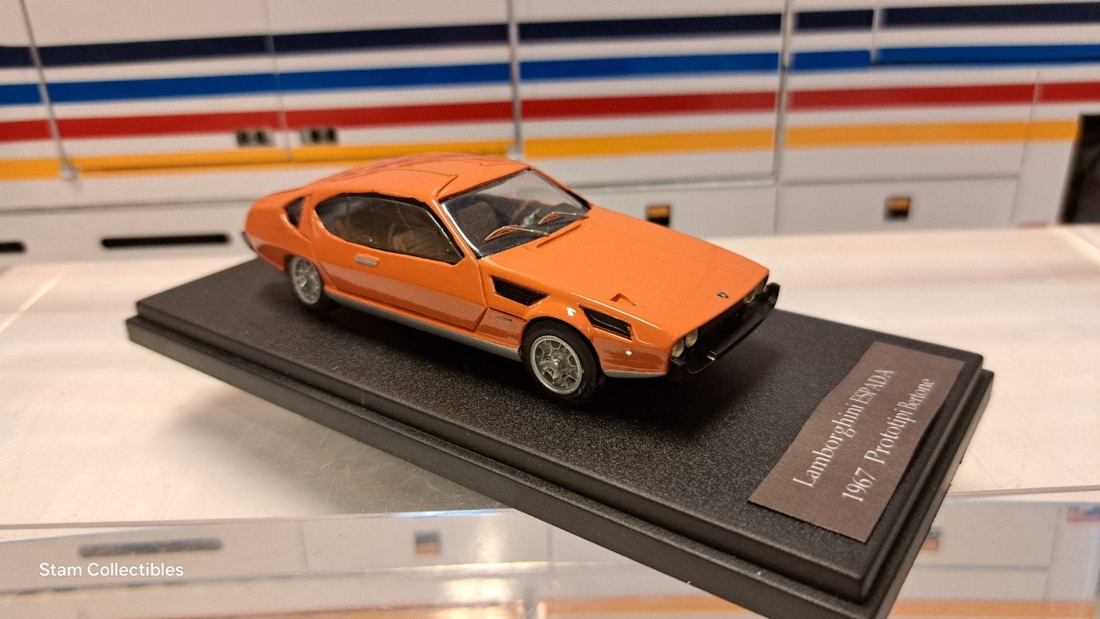 Yow Modellini Lamborghini Espada Prototipo Bertone - 1967, Overige merken, Auto, Ophalen of Verzenden, Zo goed als nieuw