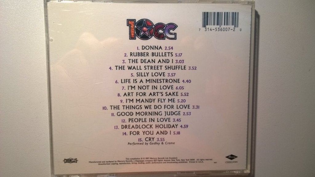 10CC - The Very Best Of 10CC, Ophalen of Verzenden, Zo goed als nieuw, Poprock, Album