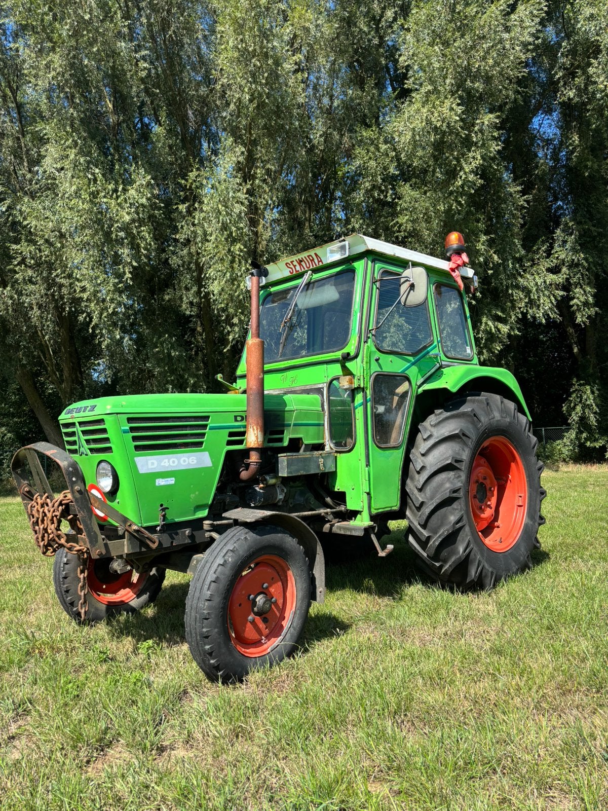 Deutz d4006 s, Ophalen