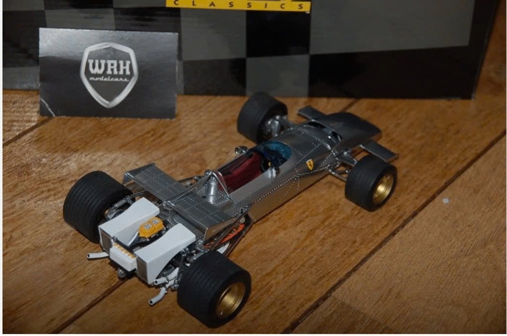 !! SALE !! FERRARI 312 B F1 ALUMINIUM EXOTO 97068 WRH, Verzenden, Zo goed als nieuw, Auto, Overige merken