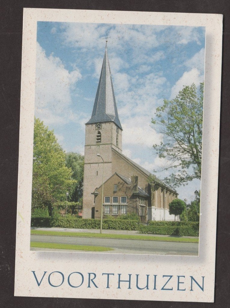 Voorthuizen Kerk Gelopen, Verzenden, 1980 tot heden, Gelopen, Gelderland