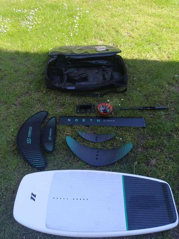 North Sonar foilset, Watersport en Boten, Foil, Ophalen of Verzenden, Zo goed als nieuw, Kitesurf-set