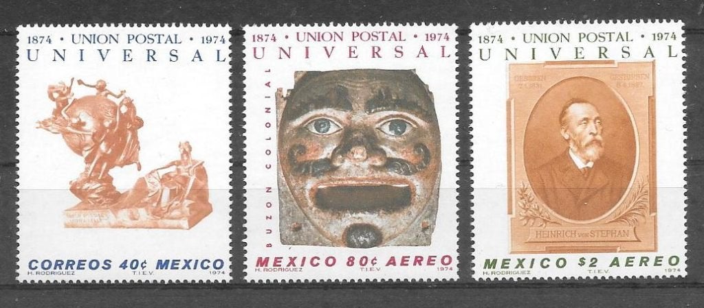 Mexico 1974  UPU-Post, Verzenden, Postfris, Noord-Amerika