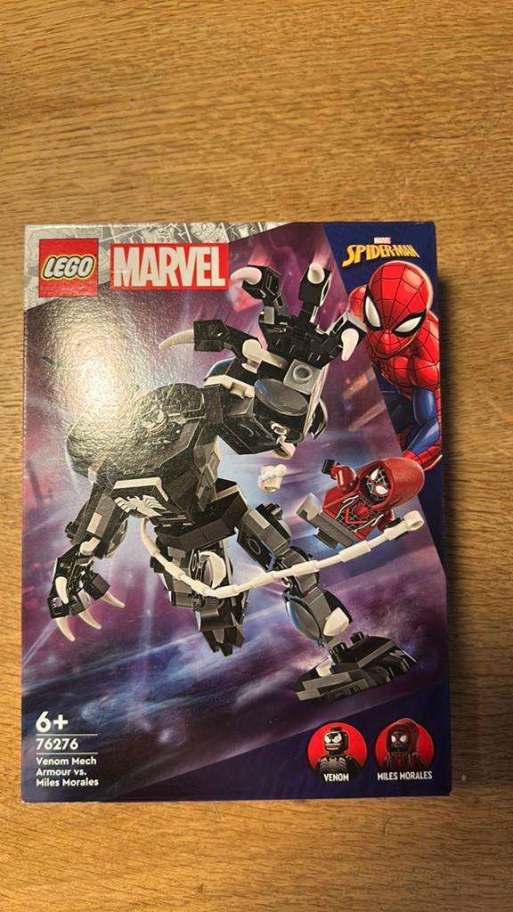 Lego Marvel Venom Mech & Miles Morales set 76276, Ophalen of Verzenden, Zo goed als nieuw