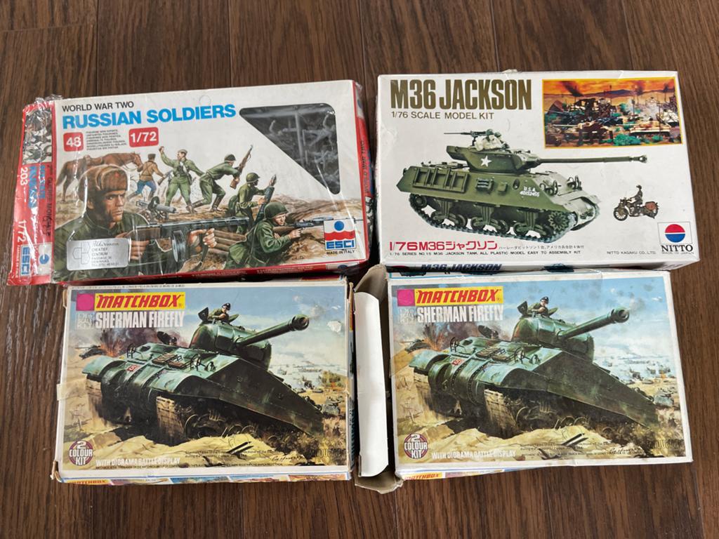 Modelbouw kits: Tanks en Russische Soldaten (4 stuks), Hobby en Vrije tijd, Ophalen of Verzenden, Nieuw, 1:50 of kleiner, Tank