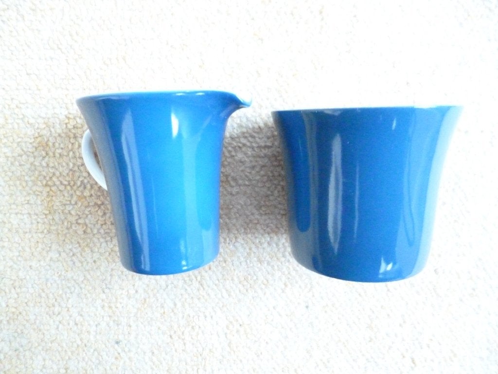 Blauw roomstel van Melitta als nieuw, Ophalen of Verzenden, Zo goed als nieuw, Overige modellen