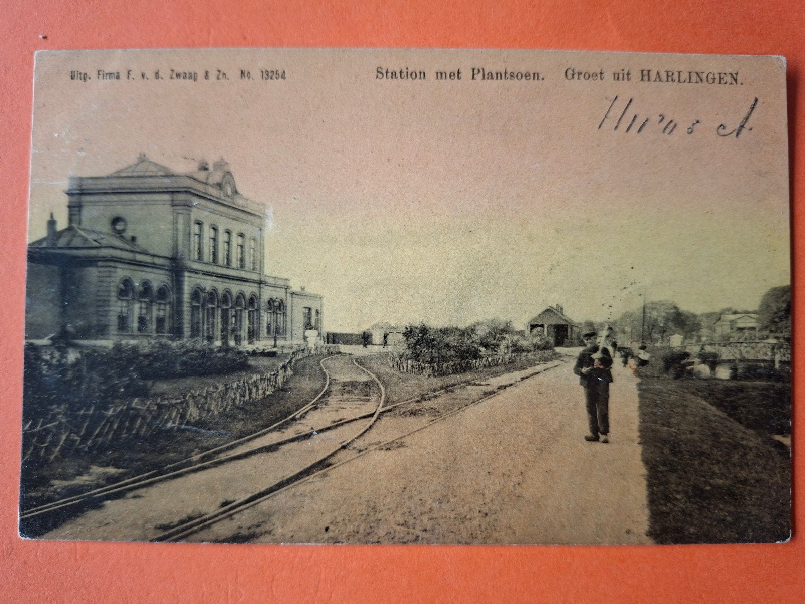 Harlingen, Station DI-09, Ophalen of Verzenden, Voor 1920, Friesland