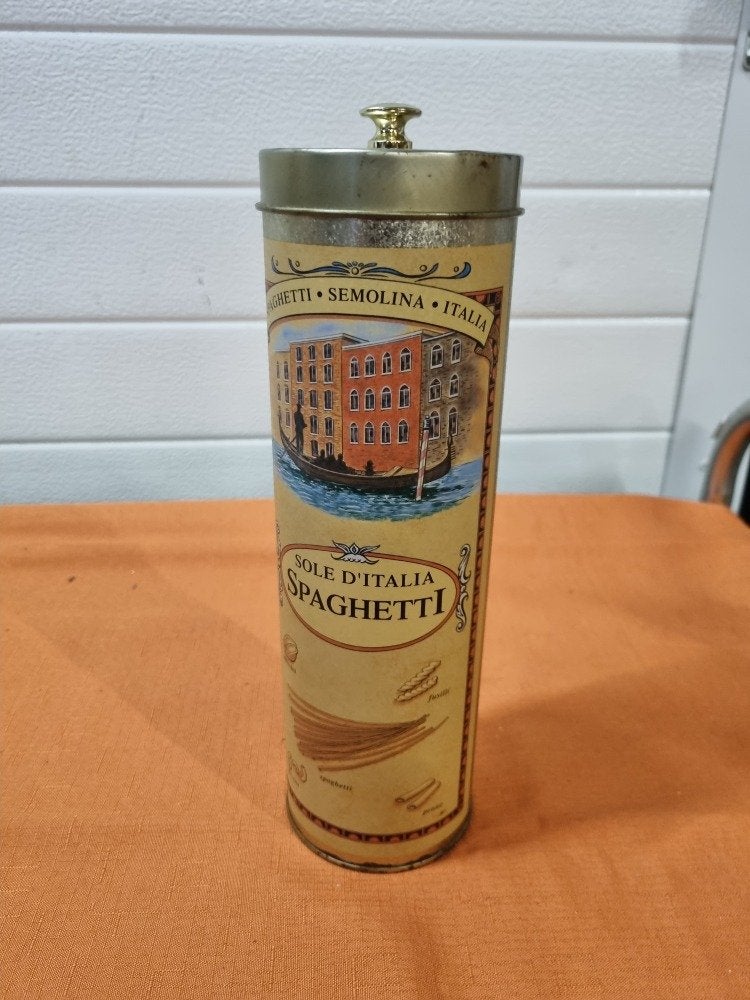 spaghetti blik sole dítalia vintage, Verzamelen, Ophalen of Verzenden