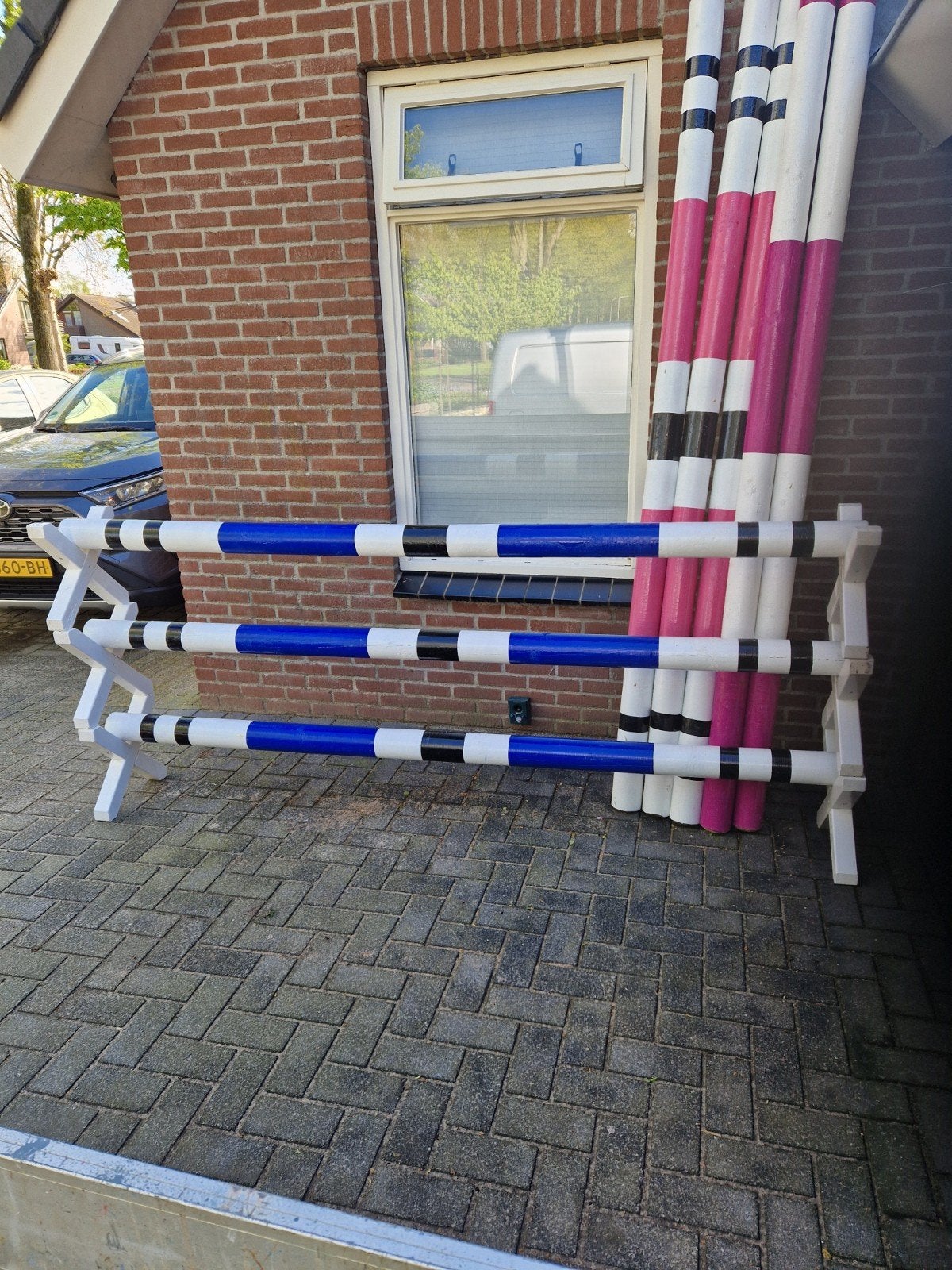 cavaletties, Ophalen