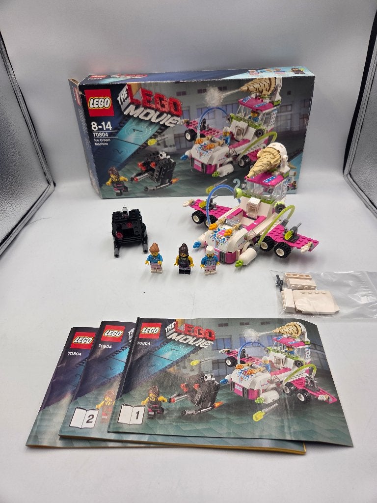 Lego The Lego movie 70804 Ice Cream Machine, Lego, Ophalen of Verzenden, Zo goed als nieuw, Compleet