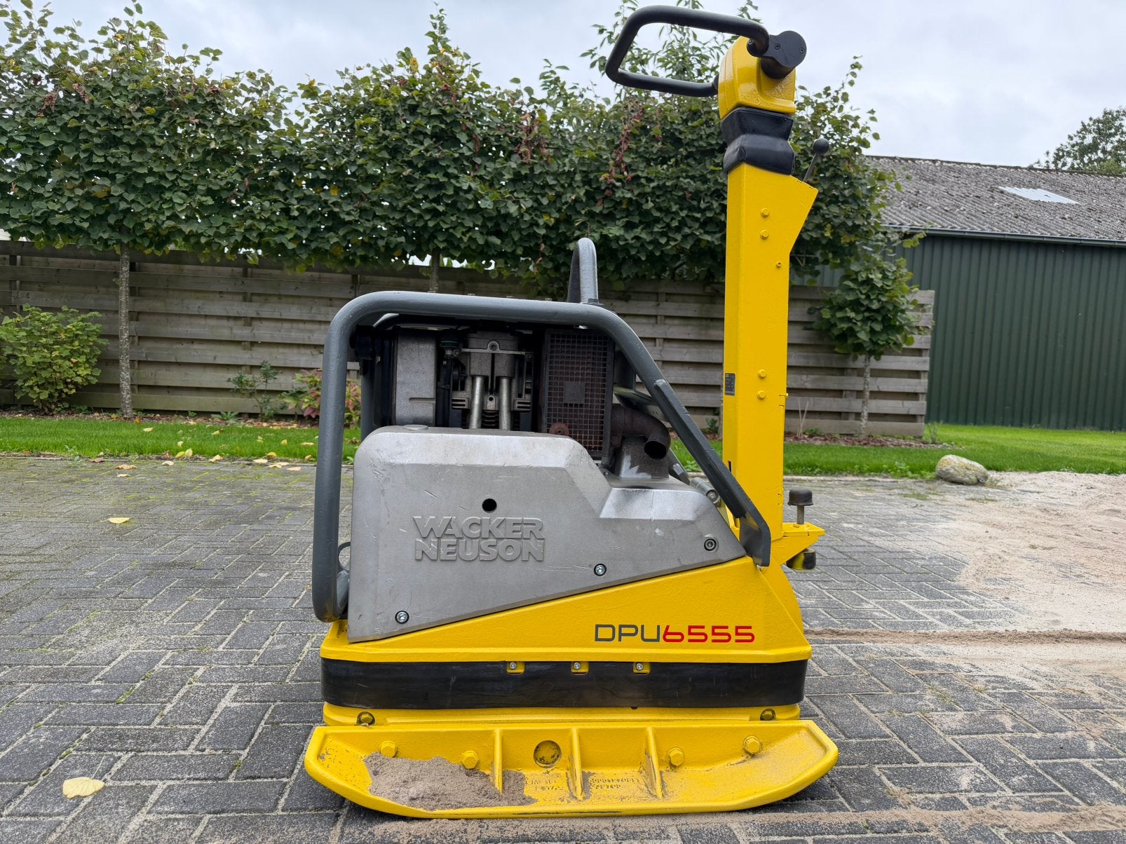 Wacker trilplaat te koop DPU 6555 Hehap 2016, Ophalen of Verzenden, Gebruikt