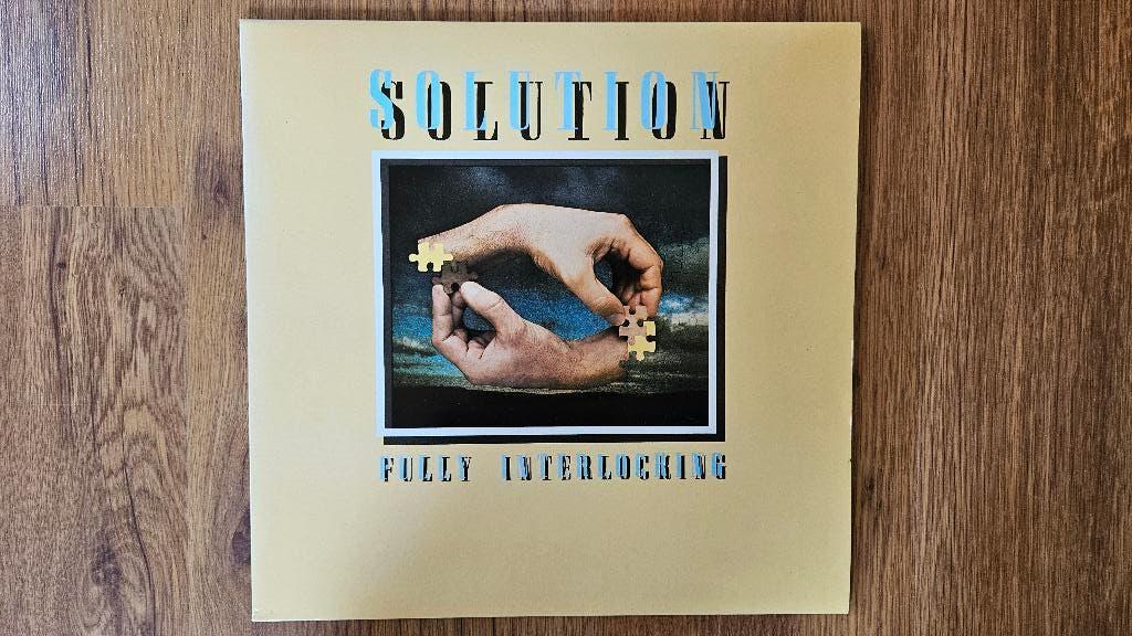LP Solution - Fully Interlocking, Cd's en Dvd's, Vinyl | Rock, Ophalen of Verzenden, Gebruikt, Overige formaten, Poprock