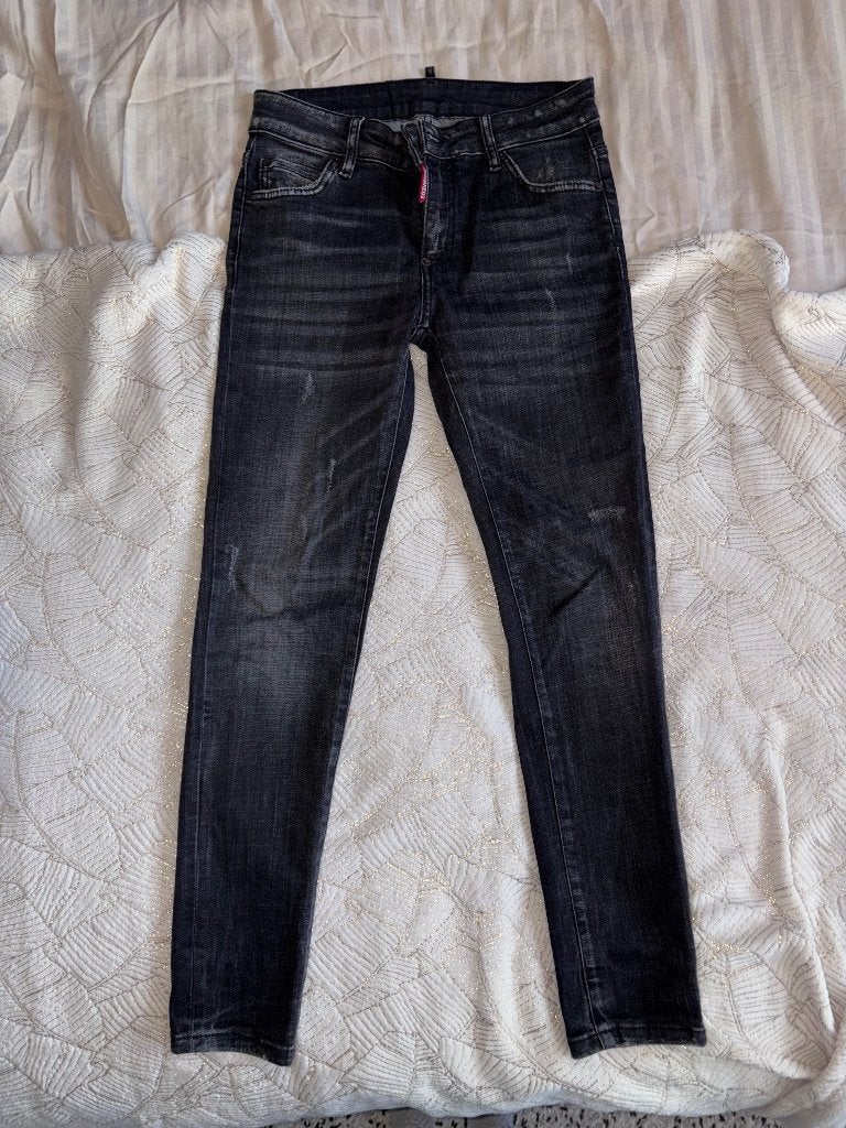 Dsquared2, Dsquared2, Zwart, Overige jeansmaten, Ophalen of Verzenden