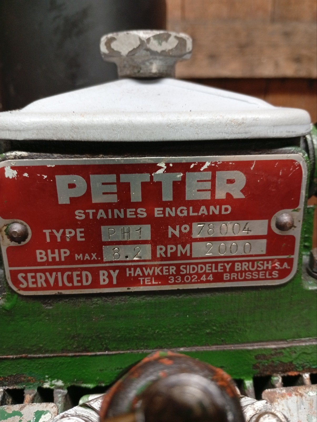 Petter dieselmotor., Doe-het-zelf en Verbouw, Motoren, Ophalen