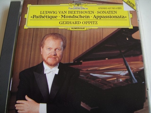 BEETHOVEN Sonaten pathetique CD OPPITZ RARE, Ophalen of Verzenden, Classicisme, Gebruikt, Kamermuziek