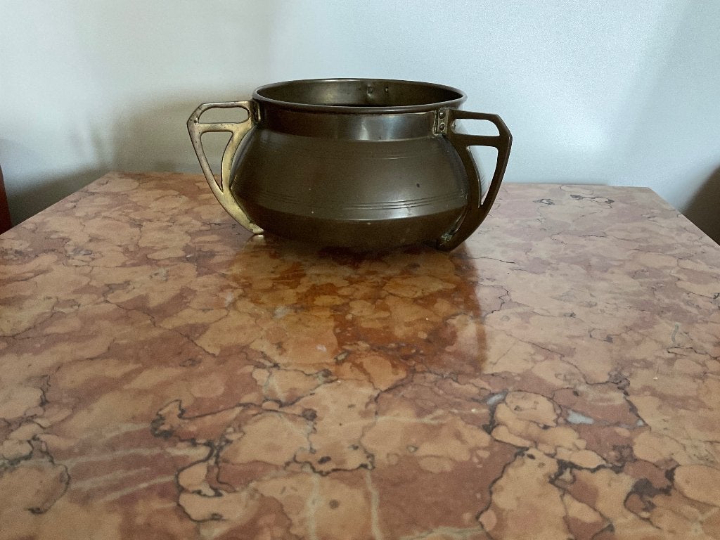 Koperen bakje, Art Nouveau, Jugendstil, Antiek en Kunst, Ophalen of Verzenden