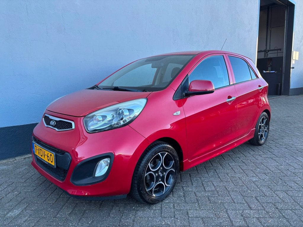 Kia Picanto 1.0 CVVT World Cup Ed. 5-Deurs - Airco - LMV, Auto's, Voorwielaandrijving, Euro 5, Gebruikt, 400 kg