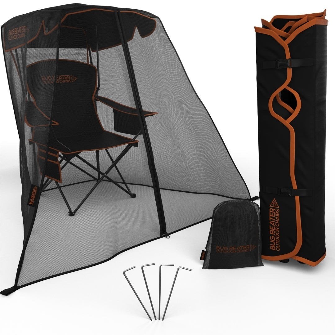 Bug Beater Outdoor Stoel met Klamboe en Zonnescherm, Ophalen of Verzenden, Nieuw